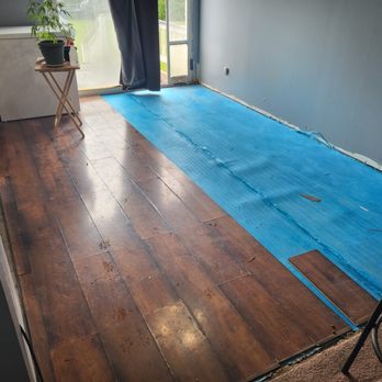 BC Handyman and Fence - Taking out old floor. - Handyman Near Me BC Handyman and Fence - Taking out old floor. - Handyman Near Me