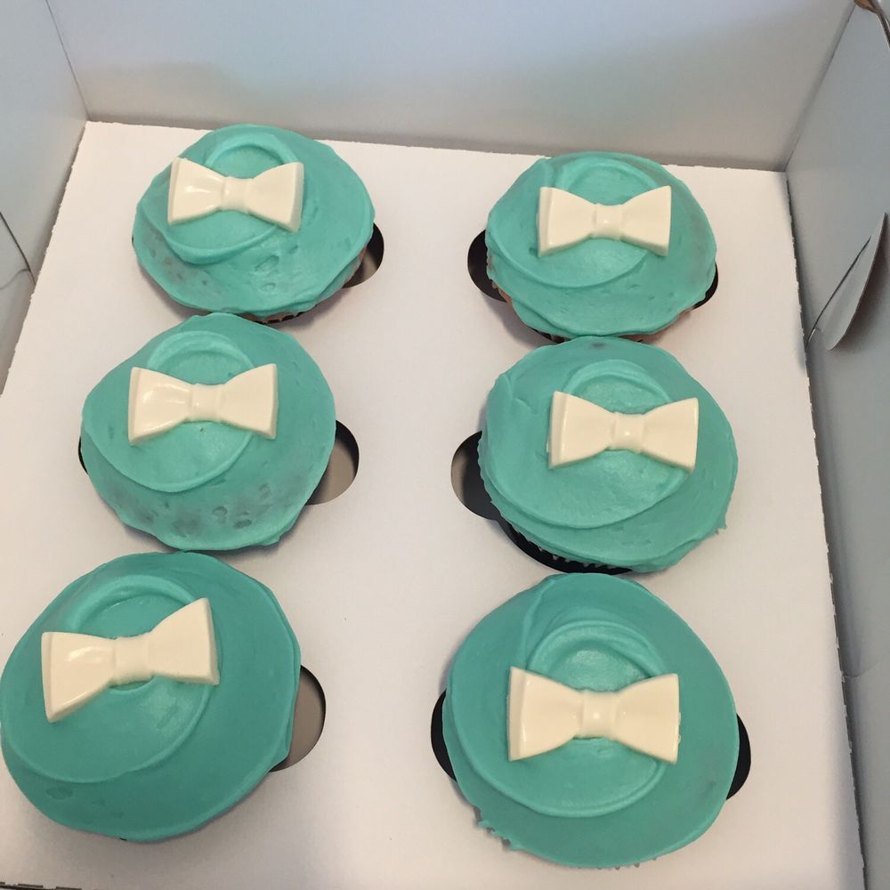 Frosted Cupcakery - Hurray for our Breakfast at Tiffany's cupcakes!! - Bakeries Near Me - Long Beach, California