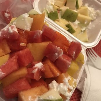 La Nueva Michoacana - Worst fruit salad! The least they could do it put it in a container where it fits and everything doesn't get stuck on top. - Desserts Near Me - Delano, California La Nueva Michoacana - Worst fruit salad! The least they could do it put it in a container where it fits and everything doesn't get stuck on top. - Desserts Near Me - Delano, California