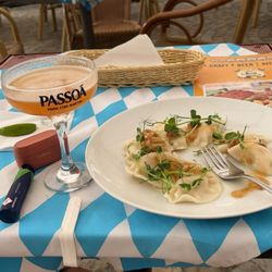 Bierhalle - Pierogi & pornstar martini