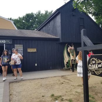 The Cloak And Wand - Dragon out front - Gift Shops Near Me - Mystic, Connecticut The Cloak And Wand - Dragon out front - Gift Shops Near Me - Mystic, Connecticut