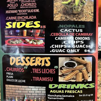 Taqueria D&K - Menu (4 of 5) - Mexican Near Me - Lodi, New Jersey Taqueria D&K - Menu (4 of 5) - Mexican Near Me - Lodi, New Jersey