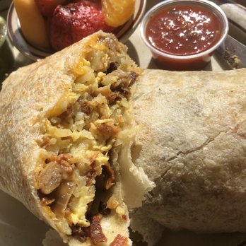 Lancers Restaurant - The "Big Larry" Breakfast Burrito - New American Near Me - Burbank, California Lancers Restaurant - The "Big Larry" Breakfast Burrito - New American Near Me - Burbank, California