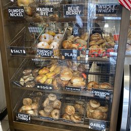 Excellent selection of bagels! Excellent selection of bagels!