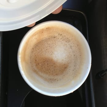Dunkin' - Red velvet latte. Honestly the worst and most bitter latte I have ever had. - Donuts Near Me - Conshohocken, Pennsylvania