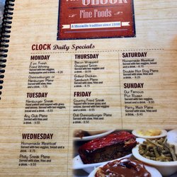 Clock Fine Foods - Moonville - 2 Daily Specials 7 days