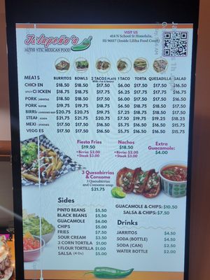 Menu photo 2 Jalapeno’s 808 Honolulu, HI