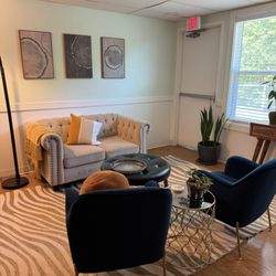 Reboot - A thoughtfully designed therapy office created to be a calm, welcoming space for clients.