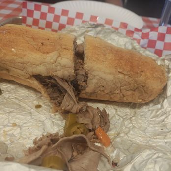 Bertolozi's Pizzeria - Legit Italian beef. Dipped. - Pizza Near Me - Atlanta, Georgia