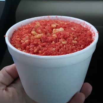 Elote Locos - Hot Cheetos elote loco! - Street Vendors Near Me
