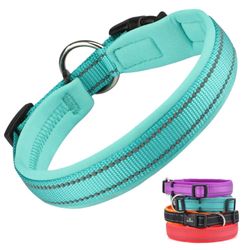 Hot Tails Salon - Padded Dog Collar Soft, Breathable, Mesh padding make this collar extremely comfortable for your pet