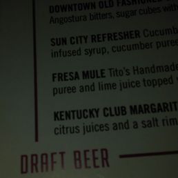 Dark pic my bad..but the sun city refresher is great. I highly recommend it