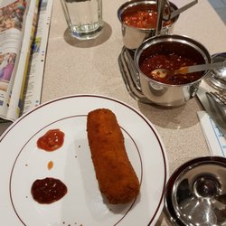 Jaffna House - The mutton roll. Excellent with some of the chutney and the chilli sauce.