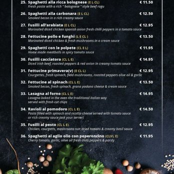 Primavera Restaurant - Pasta - Pizza Near Me - Buncrana, DL