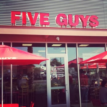 Five Guys - Front Entrance - Fast Food Near Me - El Segundo, California