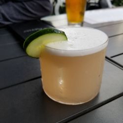 The Verdict Bar & Grill - Summer sour (taste like jolly rancher, yum!)