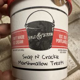 Snap N' Crackle Marshmallow Treats Pint Snap N' Crackle Marshmallow Treats Pint