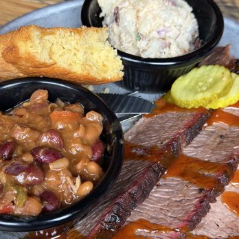 Edley's Bar-B-Que - Nashville Style Hot Brisket Platter, not bad, bot cravingly good, just ok. - Barbeque Near Me - Nashville, Tennessee Edley's Bar-B-Que - Nashville Style Hot Brisket Platter, not bad, bot cravingly good, just ok. - Barbeque Near Me - Nashville, Tennessee