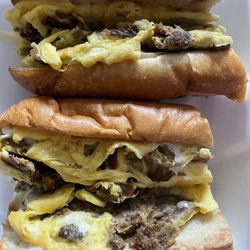 Creek Side Diner - Breakfast hoagie with scrapple