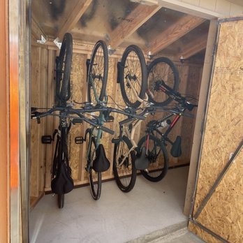 Elite Handyman Services - Inside custom bike racks - Handyman Near Me