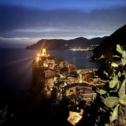 Ristorante La Torre - Night view from restaurant