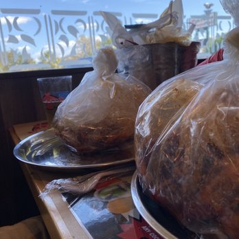 Mr. & Mrs. Crab - Packed and ready to take home after filling up with leftovers. Mess-free packaging! - Seafood Near Me - Orlando, Florida Mr. & Mrs. Crab - Packed and ready to take home after filling up with leftovers. Mess-free packaging! - Seafood Near Me - Orlando, Florida