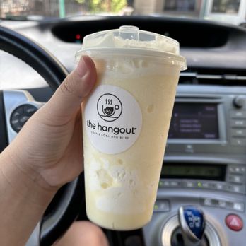 The Hangout - Mango smoothie milk tea - Coffee & Tea Near Me - Lodi, California The Hangout - Mango smoothie milk tea - Coffee & Tea Near Me - Lodi, California
