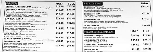 Menu photo 1 Jary's Italian Cuisine Glendora, CA Menu photo 1 Jary's Italian Cuisine Glendora, CA