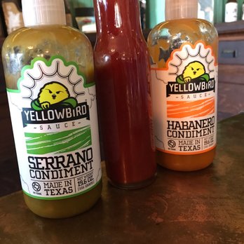 Hillside Farmacy - Condiments for table... habanero is too acidic for my tastes - New American Near Me - Austin, Texas