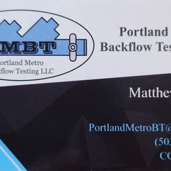 Portland Metro Backflow Testing