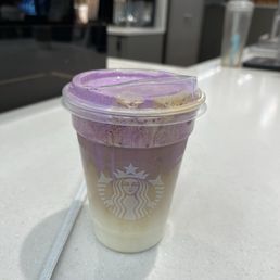 Grande Iced Ube Coconut Macchiato