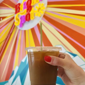 Bright Spot - Iced coffee + splash of milk that is self serve - Coffee & Tea Near Me - Seattle, Washington Bright Spot - Iced coffee + splash of milk that is self serve - Coffee & Tea Near Me - Seattle, Washington