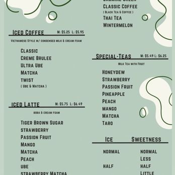 Teatastic - Menu - Bubble Tea Near Me - Salisbury, North Carolina Teatastic - Menu - Bubble Tea Near Me - Salisbury, North Carolina