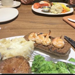 Filet and Grilled Shrimp on the Barbie
