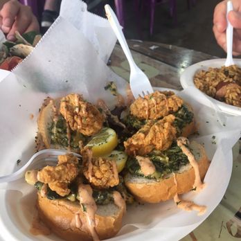 J's Seafood Dock - fried Oysters - Seafood Near Me - New Orleans, Louisiana