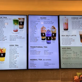 Brew Tea Bar - Menu 7/2026 - Bubble Tea Near Me - Las Vegas, Nevada