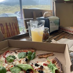 Pizza with a view !!! Pizza with a view !!!