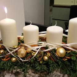 Blumen & Ideen - Adventsgesteck 2015