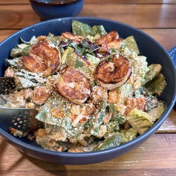 Octopus Baja - Spicy Caesar Salad- yummy good - Seafood Near Me - Sacramento, California Octopus Baja - Spicy Caesar Salad- yummy good - Seafood Near Me - Sacramento, California