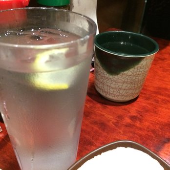 Joy Sushi - Water and hot tea - Sushi Bars Near Me - San Mateo, California