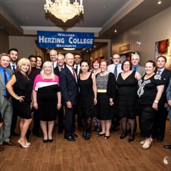 Herzing College - Herzing College Ottawa staff with founder, Dr.Henry Herzing.