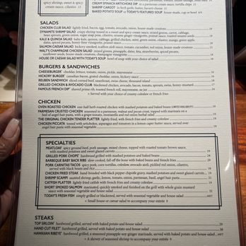 Charleston's - Food menu - American Near Me - Fort Worth, Texas
