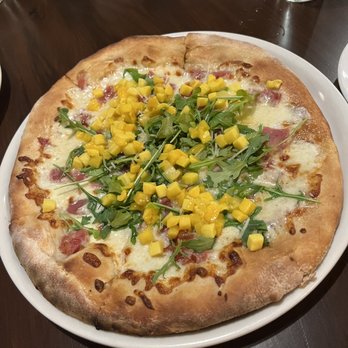 Pounders Restaurant - Hawaiian Mango Pizza - Pizza Near Me - Laie, Hawaii
