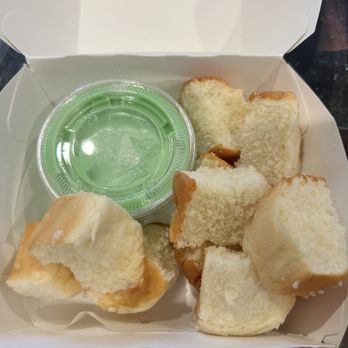 Kanom - Steamed bread with pandan dip - Desserts Near Me - Daly City, California
