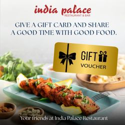 India Palace - Gift Vouchers at India Palace - Limited Time Offer!
Hurry! From May 26 to May 31, 2025, grab gift vouchers through the link below and treat