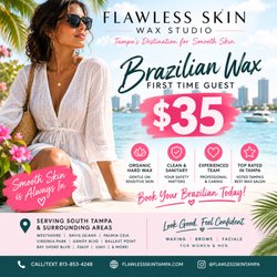 Flawless Skin Wax Studio - Brazilian wax + waxing + eyebrow wax + underarm wax + South Tampa + 33629 + 33611 + 33609 + 33606
