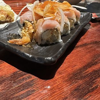 Sushi Arashi - not bad, but not my favorite. a lot of onions - Sushi Bars Near Me - Mountain View, California