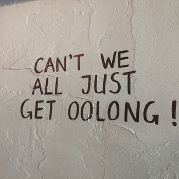 Hey Hi Hello - Oolong pun on wall~ - Desserts Near Me - Burnaby, British Columbia Hey Hi Hello - Oolong pun on wall~ - Desserts Near Me - Burnaby, British Columbia