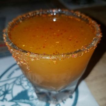 Luau Larry's - Mexican lollipop shot - New American Near Me - Avalon, California