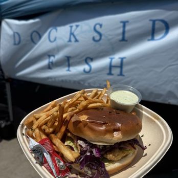 Dockside Fish - Crispy fish Sando - Seafood Near Me - San Diego, California